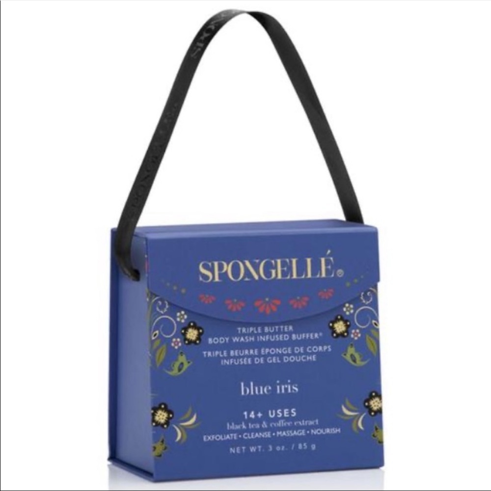 Spongelle Blue Iris Body Wash Infused Buffer